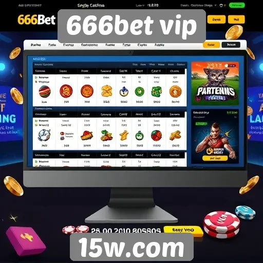 Interface do site 666bet vip é amigável para usuários